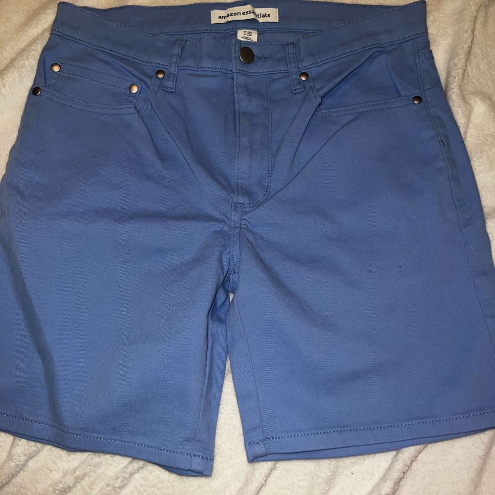 Amazon Essentials Men's Light Blue denim  Shorts